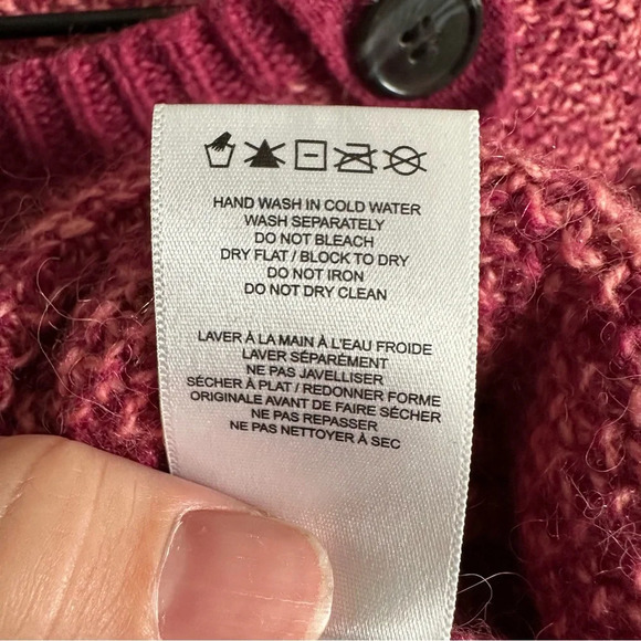 Lole Women's Alpaca Blend Pink Sweater. Small. EUC - Picture 6 of 8